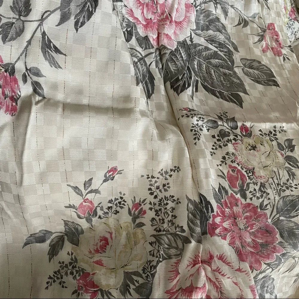 Vintage Handmade Pinch Pleated Drapes 84